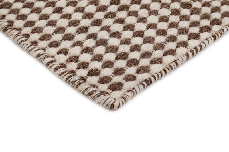 Mohardi Villamatto 240x340 cm Suorakulmainen - Tumma beige - Kodintekstiilit & matot - Matto - Moderni matto - Villamatto