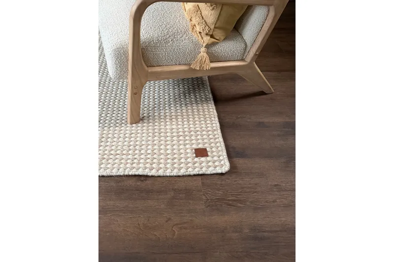 Mohardi Villamatto 240x340 cm Suorakulmainen - Pellava - Kodintekstiilit & matot - Matto - Moderni matto - Villamatto