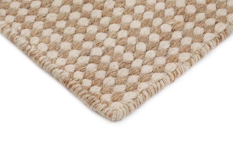 Mohardi Villamatto 240x340 cm Suorakulmainen - Pellava - Kodintekstiilit & matot - Matto - Moderni matto - Villamatto