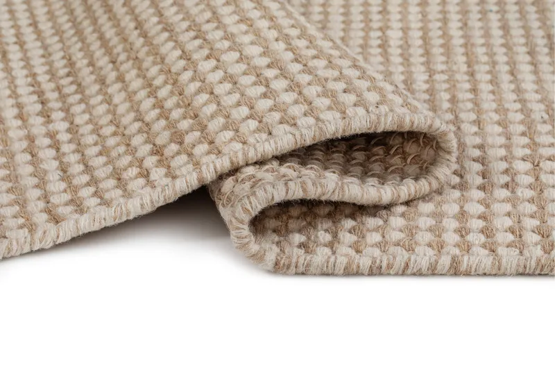 Mohardi Villamatto 240x340 cm Suorakulmainen - Pellava - Kodintekstiilit & matot - Matto - Moderni matto - Villamatto
