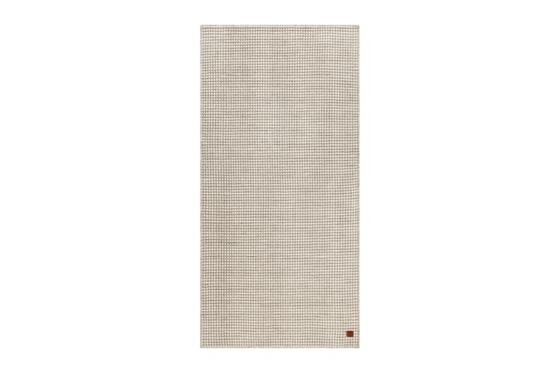 Mohardi Villamatto 80x200 cm Pitkulainen - Harmaa - Kodintekstiilit & matot - Matto - Moderni matto - Villamatto