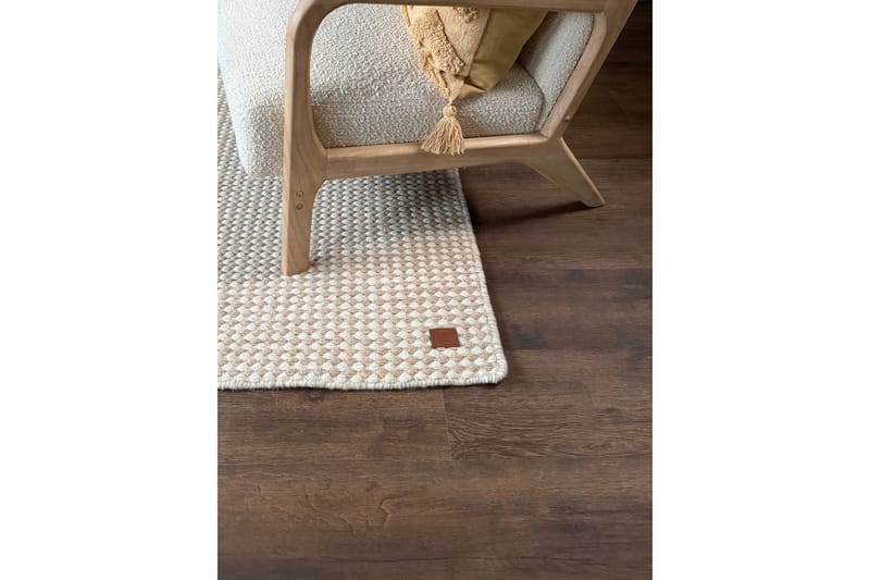 Mohardi Villamatto 80x300 cm Pitkulainen - Pellava - Kodintekstiilit & matot - Matto - Moderni matto - Villamatto