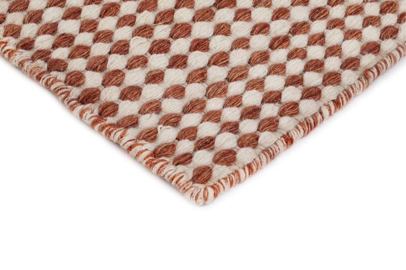 Mohardi Villamatto 80x300 cm Pitkulainen - Terrakotta - Kodintekstiilit & matot - Matto - Moderni matto - Villamatto