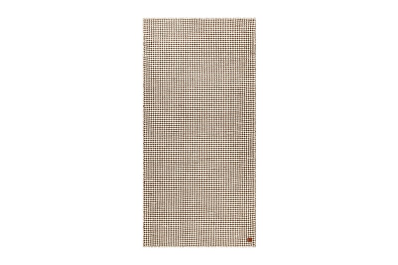 Mohardi Villamatto 80x300 cm Pitkulainen - Tumma beige - Kodintekstiilit & matot - Matto - Moderni matto - Villamatto