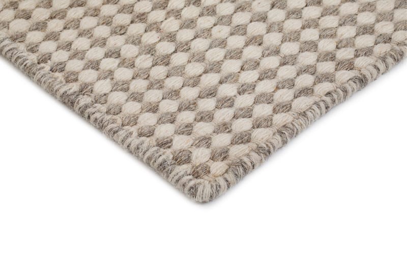 Mohardi Villamatto 80x300 cm Pitkulainen - Harmaa - Kodintekstiilit & matot - Matto - Moderni matto - Villamatto