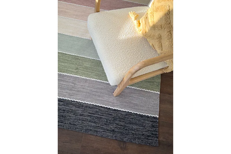 Mohsina Puuvillamatto 160x230 cm Suorakulmainen - Monivärinen - Kodintekstiilit & matot - Matto - Moderni matto - Puuvillamatto