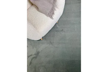 Momita Frieze-matto 160x230 cm Suorakulmainen - Vihreä - Kodintekstiilit & matot - Matto - Moderni matto - Wilton-matto