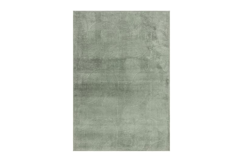 Momita Frieze-matto 160x230 cm Suorakulmainen - Vihreä - Kodintekstiilit & matot - Matto - Moderni matto - Wilton-matto