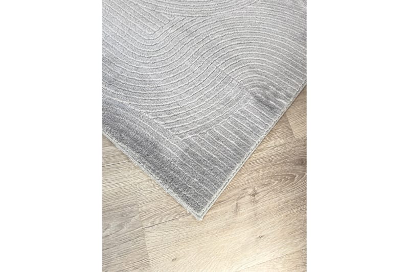 Momita Frieze-matto 200x290 cm Suorakulmainen - Harmaa - Kodintekstiilit & matot - Matto - Moderni matto - Wilton-matto