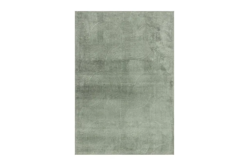 Momita Frieze-matto 200x290 cm Suorakulmainen, Vihreä