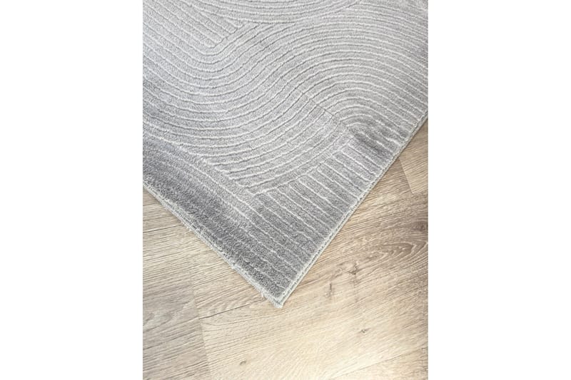 Momita Frieze-matto 80x150 cm Pitkulainen - Harmaa - Kodintekstiilit & matot - Matto - Moderni matto - Wilton-matto