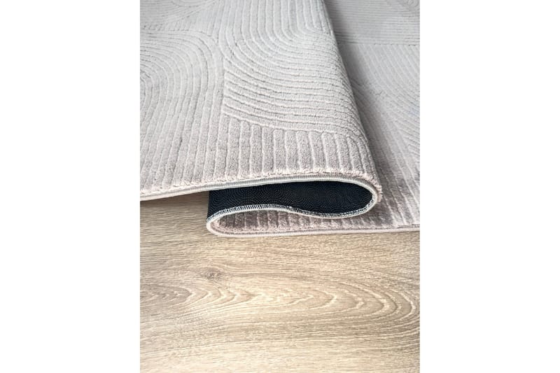 Momita Frieze-matto 80x150 cm Pitkulainen - Harmaa - Kodintekstiilit & matot - Matto - Moderni matto - Wilton-matto