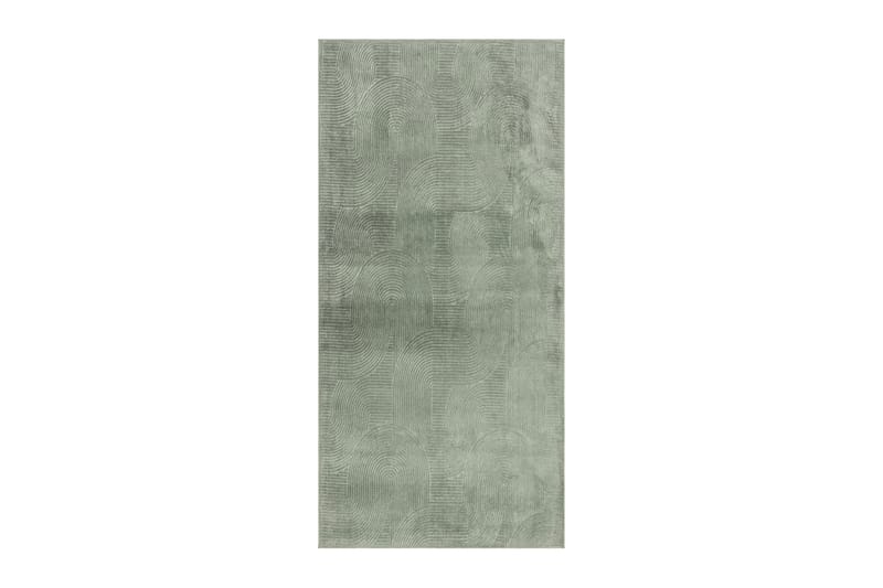 Momita Frieze-matto 80x250 cm Pitkulainen - Vihreä - Kodintekstiilit & matot - Matto - Moderni matto - Wilton-matto