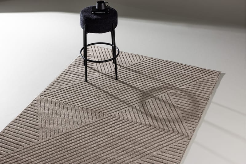 Muovimatto Aron 160x230 cm - Ruskea - Kodintekstiilit & matot - Matto - Moderni matto - Wilton-matto