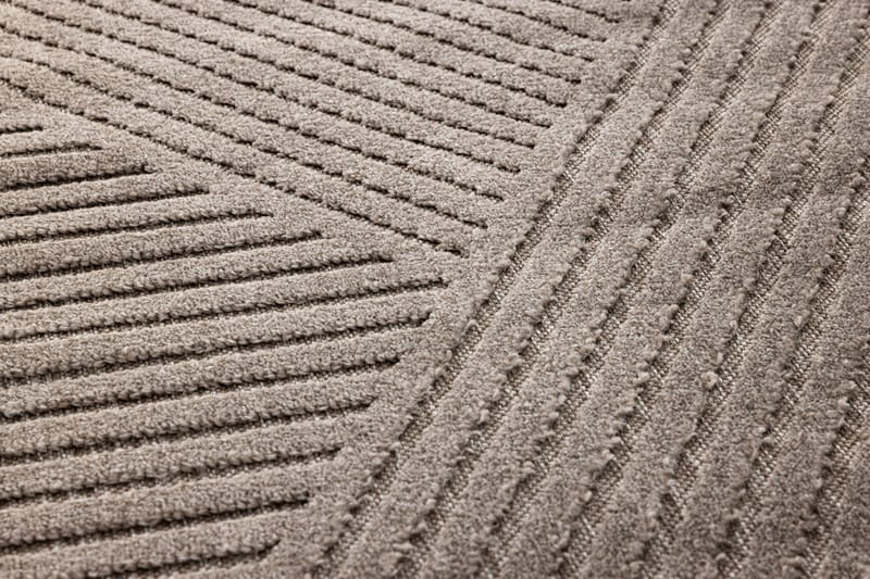 Muovimatto Aron 160x230 cm - Ruskea - Kodintekstiilit & matot - Matto - Moderni matto - Wilton-matto