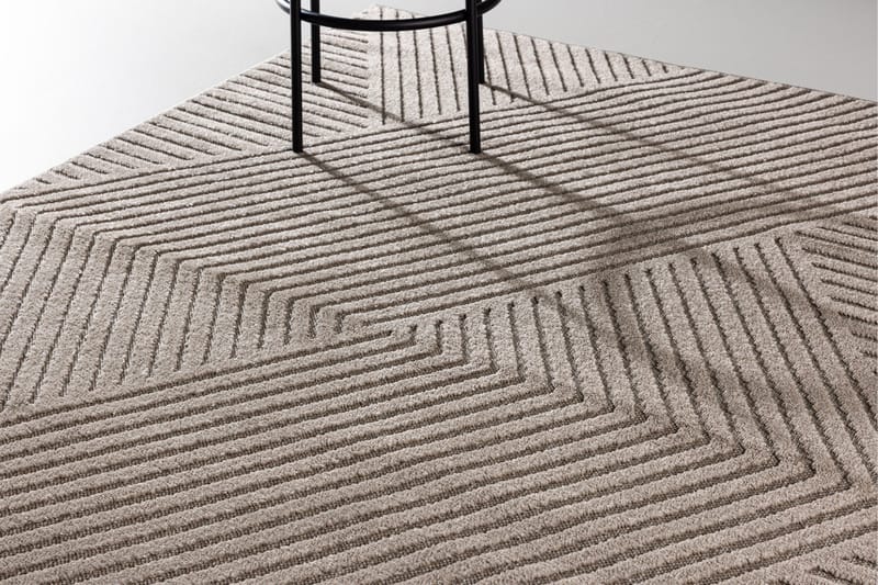 Muovimatto Aron 160x230 cm - Ruskea - Kodintekstiilit & matot - Matto - Moderni matto - Wilton-matto