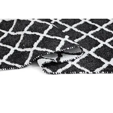 Muovimatto Hilma Wave - 150x220 cm, Musta - Kodintekstiilit & matot - Matto - Moderni matto - Wilton-matto