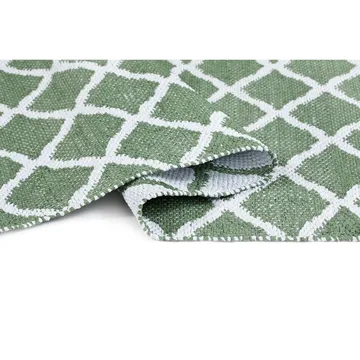 Muovimatto Hilma Wave - 70x150 cm, Vihreä - Kodintekstiilit & matot - Matto - Moderni matto - Wilton-matto