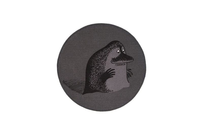 Muumi-Matto Mörkö 80 cm Antrasiitti - Muumi by Hestia - Kodintekstiilit & matot - Matto - Moderni matto - Wilton-matto