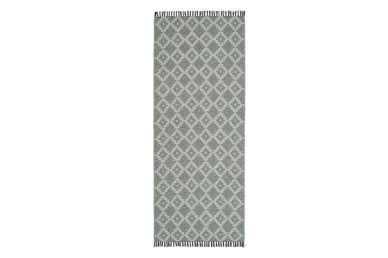 Noor Puuvillamatto 170x250 cm Suorakulmainen - Vihreä - Kodintekstiilit & matot - Matto - Moderni matto - Puuvillamatto