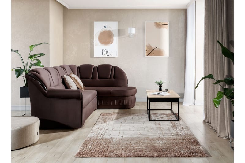 Nukkamatot Codrila 220x160 cm - Beige - Kodintekstiilit & matot - Matto - Moderni matto - Nukkamatto