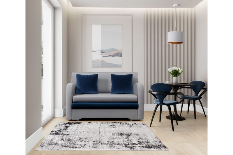 Nukkamatto Bardot 220x160 cm - Harmaa - Kodintekstiilit & matot - Matto - Moderni matto - Nukkamatto