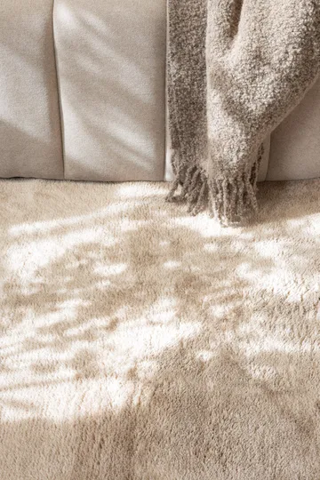 Cozy Linne Rund 120 - Pellava - Kodintekstiilit & matot - Matto - Moderni matto - Nukkamatto