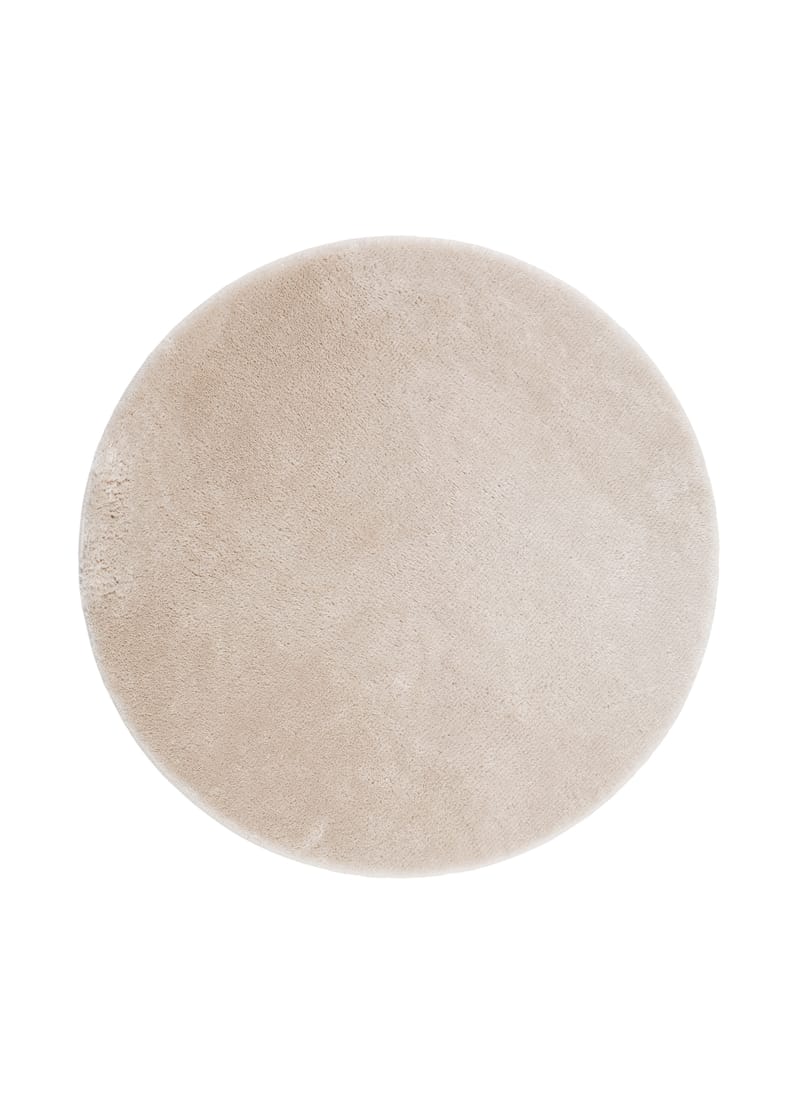 Cozy Natur Rund 120 - Luonnonväri - Kodintekstiilit & matot - Matto - Moderni matto - Nukkamatto