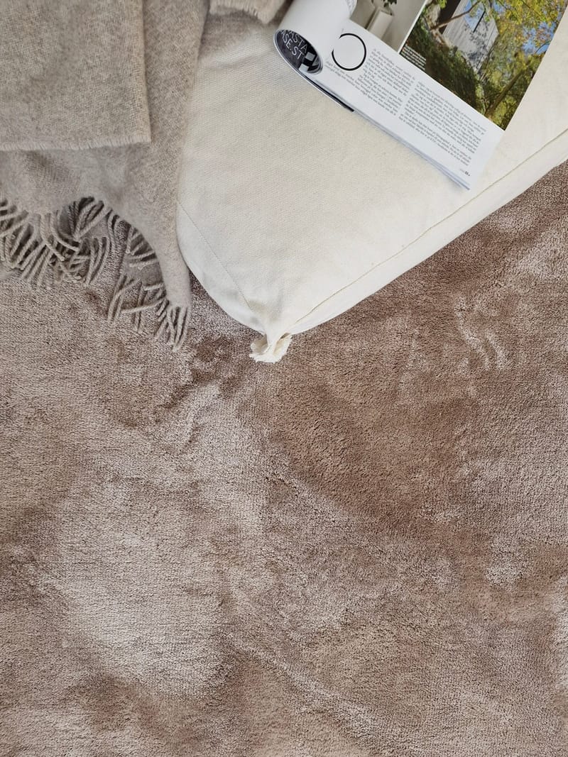 Cozy nukkamatto 110x160 cm suorakaide - Pellava - Kodintekstiilit & matot - Matto - Moderni matto - Nukkamatto