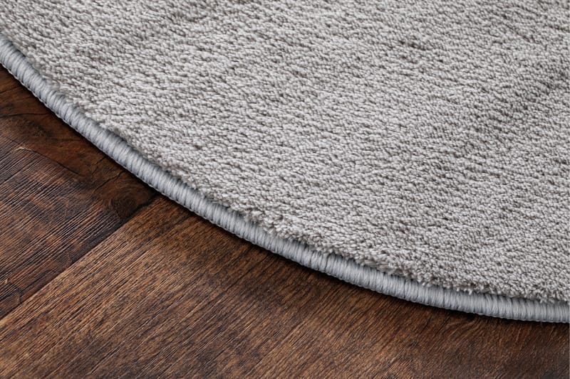Cozy Silver Rund 120 - Hopea - Kodintekstiilit & matot - Matto - Moderni matto - Nukkamatto