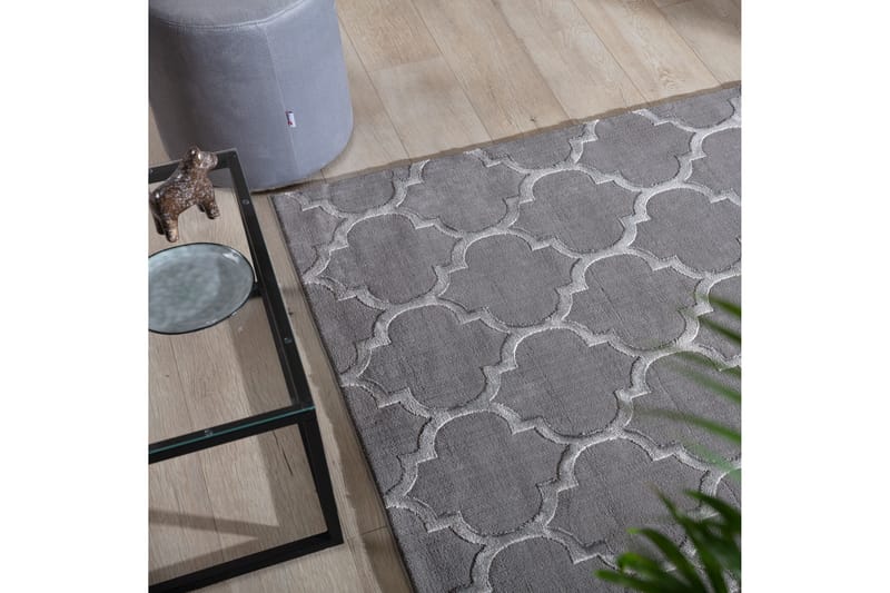 Nukkamatto Elsher 180x120 cm - Harmaa - Kodintekstiilit & matot - Matto - Moderni matto - Nukkamatto