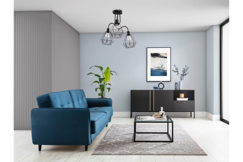 Nukkamatto Elsher Suorakulmainen 220x160 cm - Beige - Kodintekstiilit & matot - Matto - Moderni matto - Nukkamatto