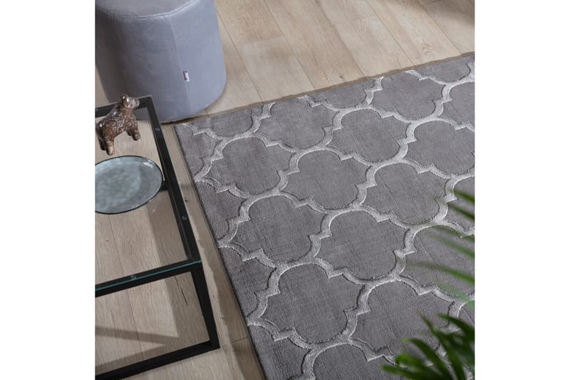 Nukkamatto Elsher Suorakulmainen 220x160 cm - Beige - Kodintekstiilit & matot - Matto - Moderni matto - Nukkamatto