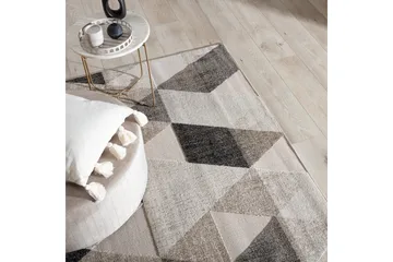 Nukkamatto Eustache Suorakulmainen 220x160 cm - Beige - Kodintekstiilit & matot - Matto - Moderni matto - Nukkamatto