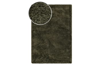 Nukkamatto Floki 160x230 cm Suorakaide - Smaragdinvihreä - Kodintekstiilit & matot - Matto - Moderni matto - Nukkamatto