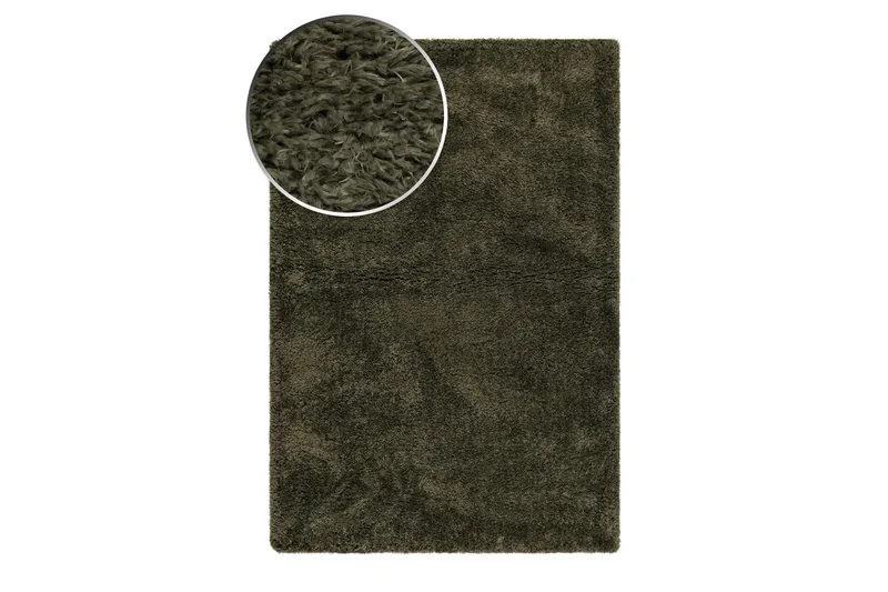 Nukkamatto Floki 160x230 cm Suorakaide - Smaragdinvihreä - Kodintekstiilit & matot - Matto - Moderni matto - Nukkamatto