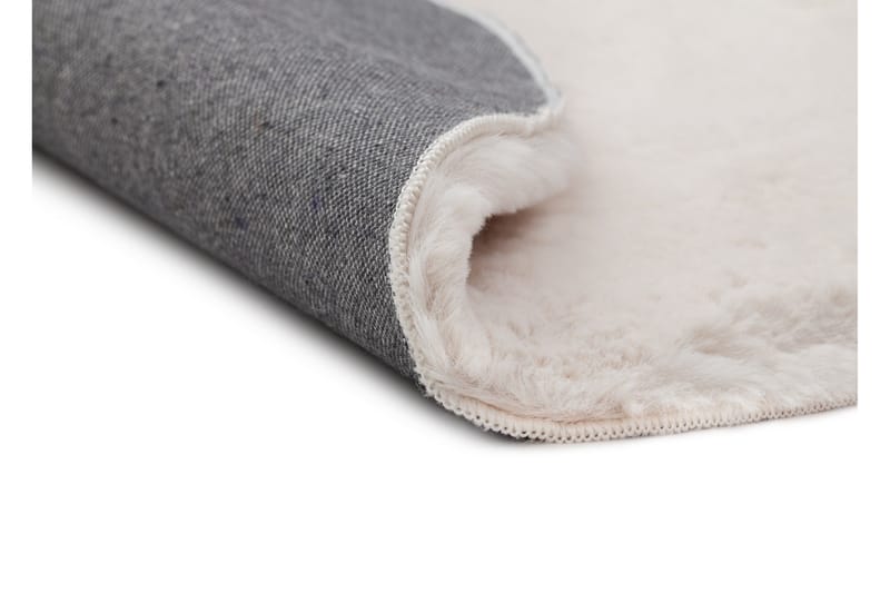 Nukkamatto Heaven Ø120 cm Pyöreä Luonnollinen - Luonnonväri - Kodintekstiilit & matot - Matto - Moderni matto - Nukkamatto