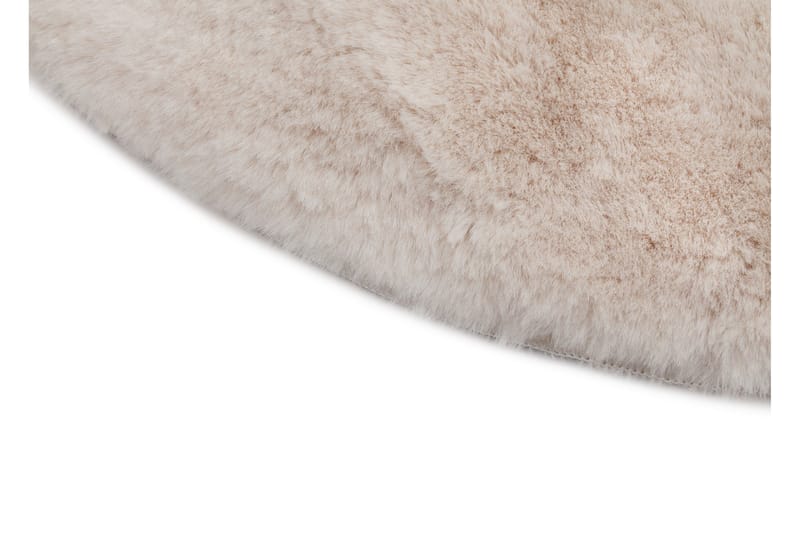 Nukkamatto Heaven Ø120 cm Pyöreä Luonnollinen - Luonnonväri - Kodintekstiilit & matot - Matto - Moderni matto - Nukkamatto