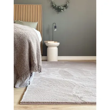 Nukkamatto Heaven - 140x200 cm, Taupe - Kodintekstiilit & matot - Matto - Moderni matto - Nukkamatto