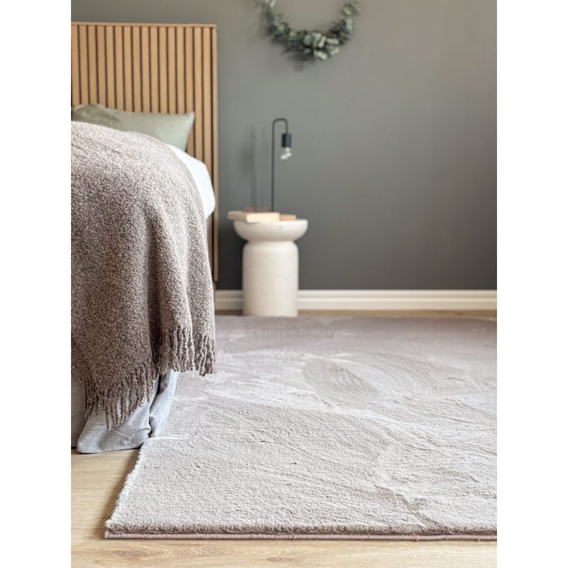 Nukkamatto Heaven - 160x230 cm, Taupe - Kodintekstiilit & matot - Matto - Moderni matto - Nukkamatto