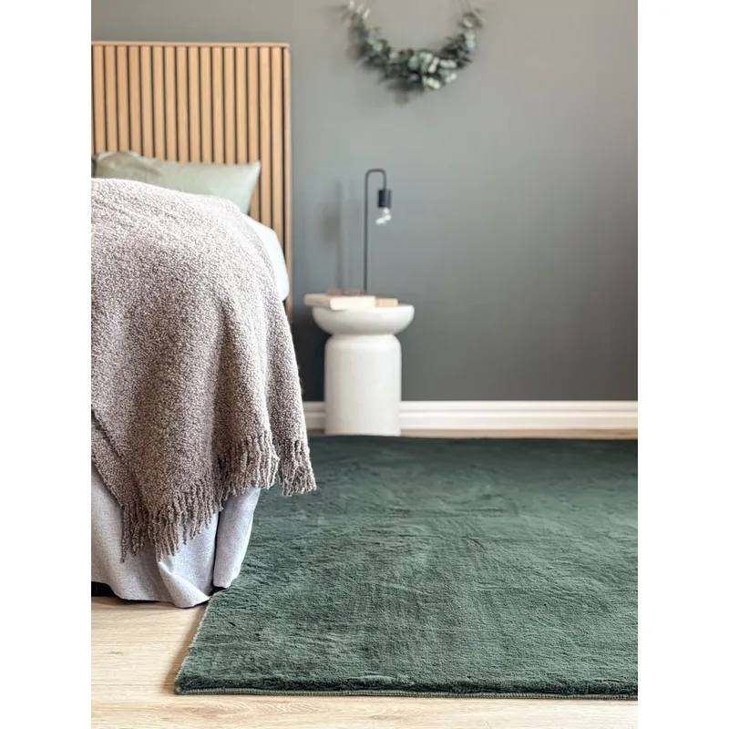 Nukkamatto Heaven - 240x340 cm, Vihreä - Kodintekstiilit & matot - Matto - Moderni matto - Nukkamatto