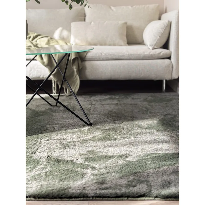 Nukkamatto Heaven - 240x340 cm, Vihreä - Kodintekstiilit & matot - Matto - Moderni matto - Nukkamatto