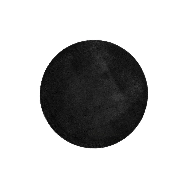 Nukkamatto Heaven Pyöreä - 160x160 cm, Musta - Kodintekstiilit & matot - Matto - Moderni matto - Nukkamatto