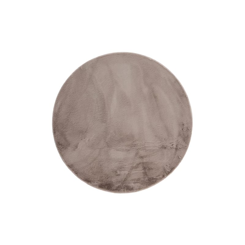 Nukkamatto Heaven Pyöreä - 160x160 cm, Taupe - Kodintekstiilit & matot - Matto - Moderni matto - Nukkamatto