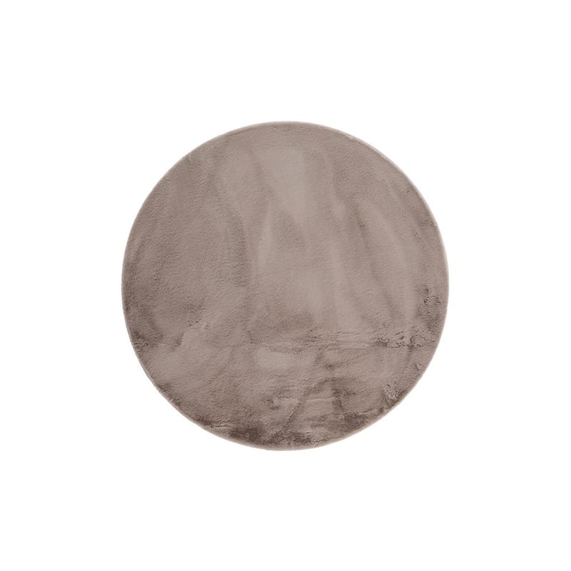 Nukkamatto Heaven Pyöreä - 80x80 cm, Taupe - Kodintekstiilit & matot - Matto - Moderni matto - Nukkamatto