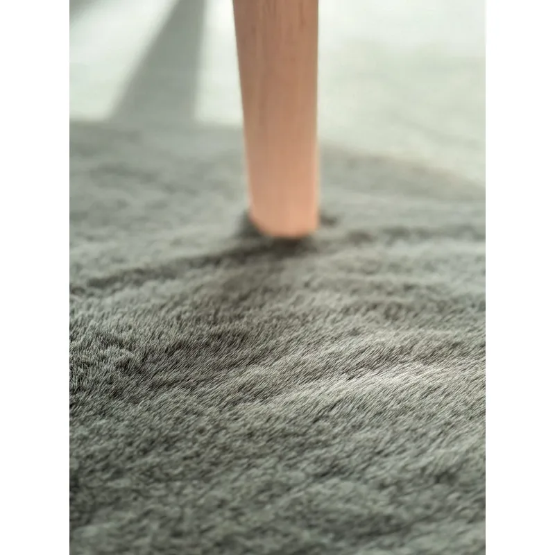 Nukkamatto Heaven Pyöreä - 160x160 cm, Vihreä - Kodintekstiilit & matot - Matto - Moderni matto - Nukkamatto