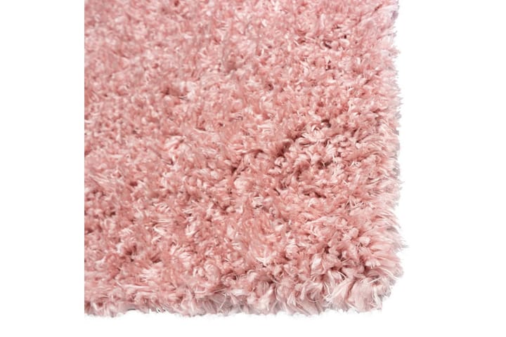 Korkeanukkainen Shaggy matto pinkki 160x230 cm 50 mm - Pinkki - Nukkamatto