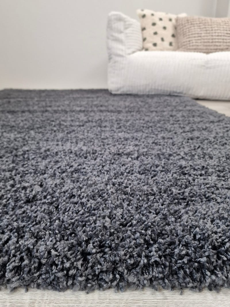 Lounge nukkamatto 160x230 cm suorakaide - Grafiitti - Kodintekstiilit & matot - Matto - Moderni matto - Nukkamatto