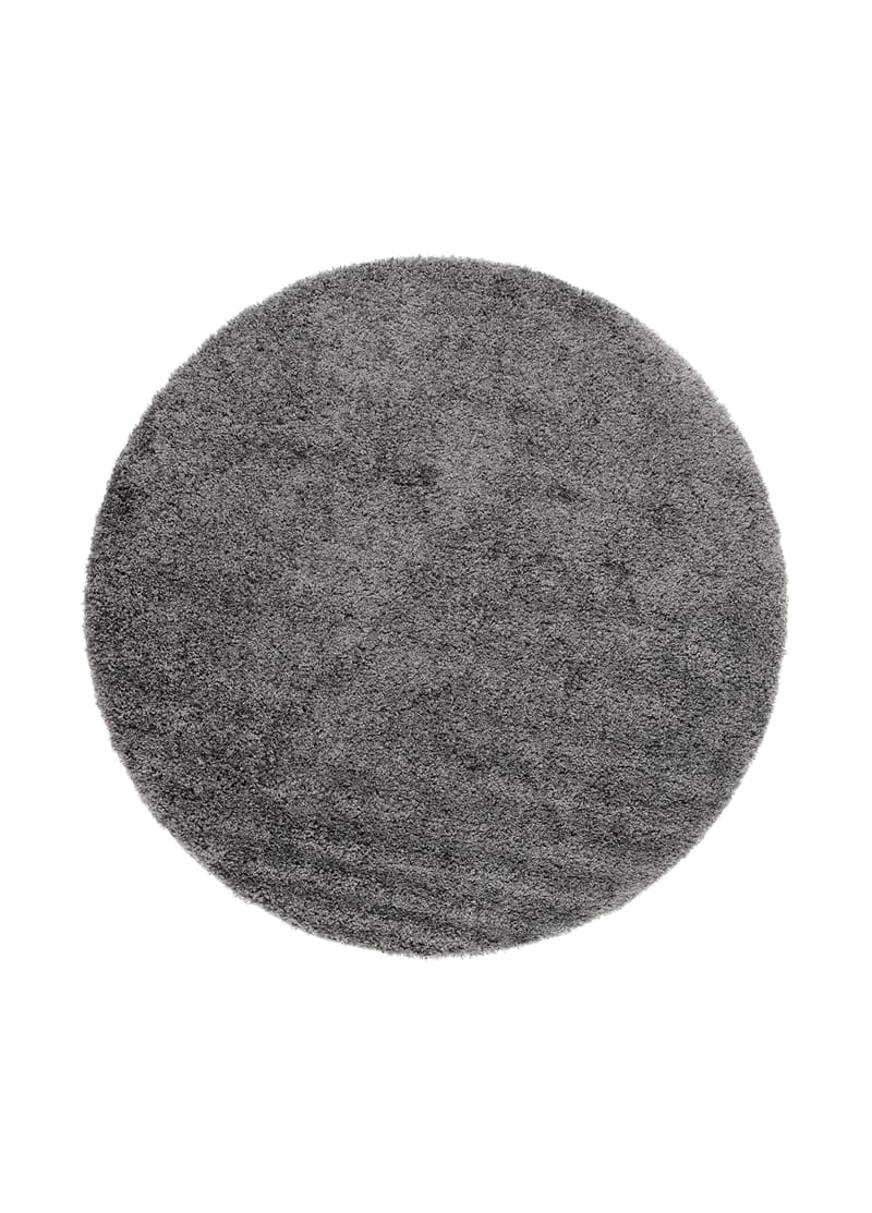 Lounge nukkamatto pyöreä 200 cm - Grafiitti - Kodintekstiilit & matot - Matto - Moderni matto - Nukkamatto