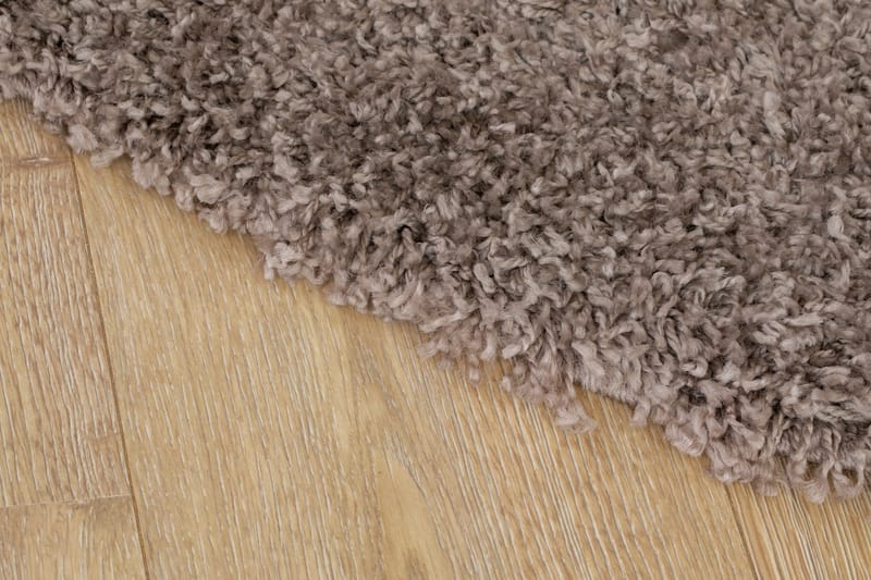 Lounge nukkamatto pyöreä 200 cm - Pellava - Kodintekstiilit & matot - Matto - Moderni matto - Nukkamatto